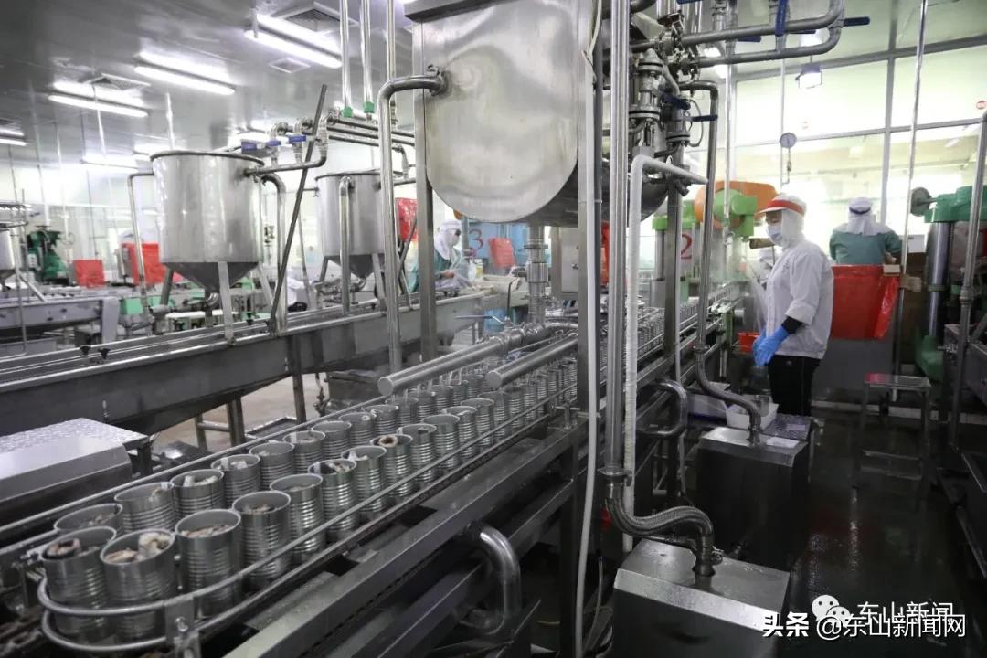 漳州东山今年第一季度近2000吨水产品罐头远销海外