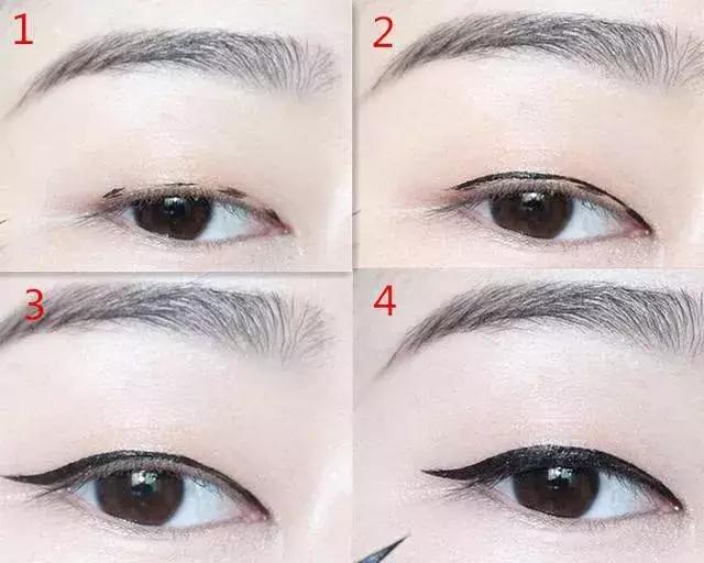 各种眼型的眼妆画法图文,各种眼型适合的眼妆图片