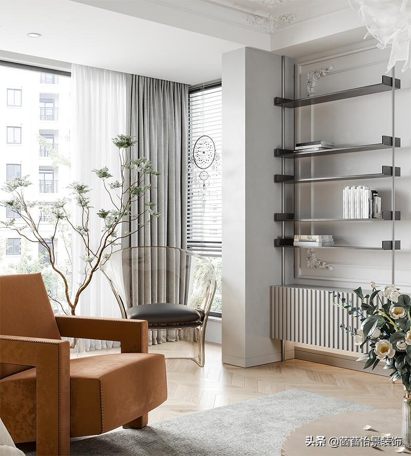 现代极简轻奢法式,不被定义的现代法式去繁杂存雅致