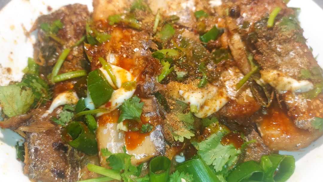 香煎带鱼大海的味道,金黄的香煎带鱼外脆里嫩越嚼越香