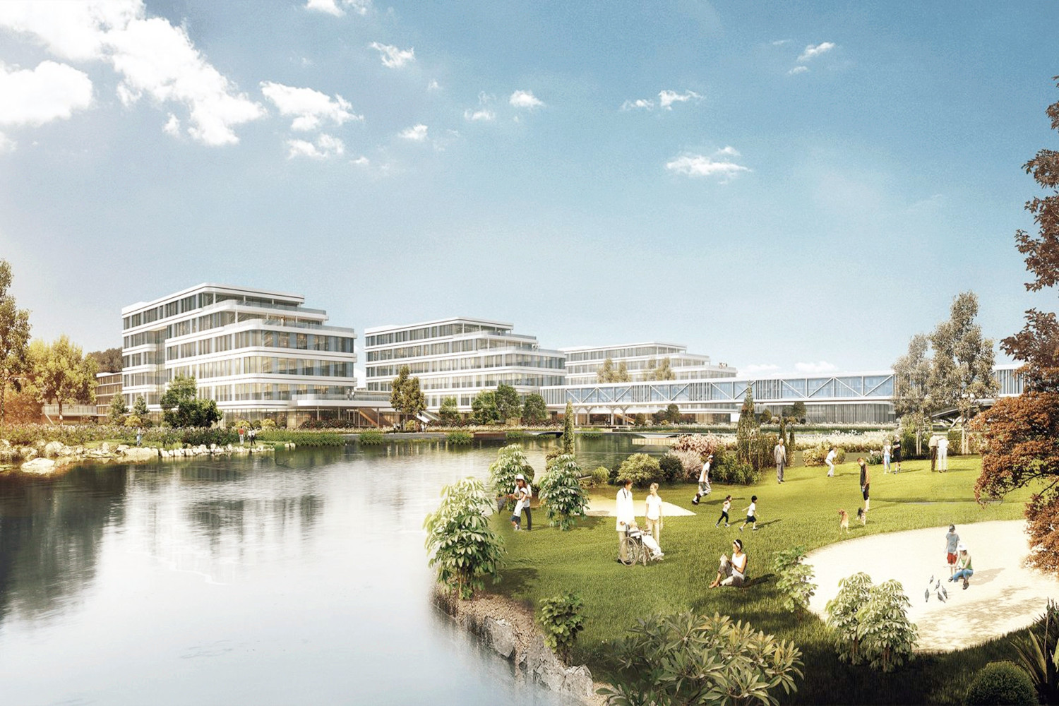 芜湖在建的一座高水平医院，占地面积约281亩，总投资约20亿