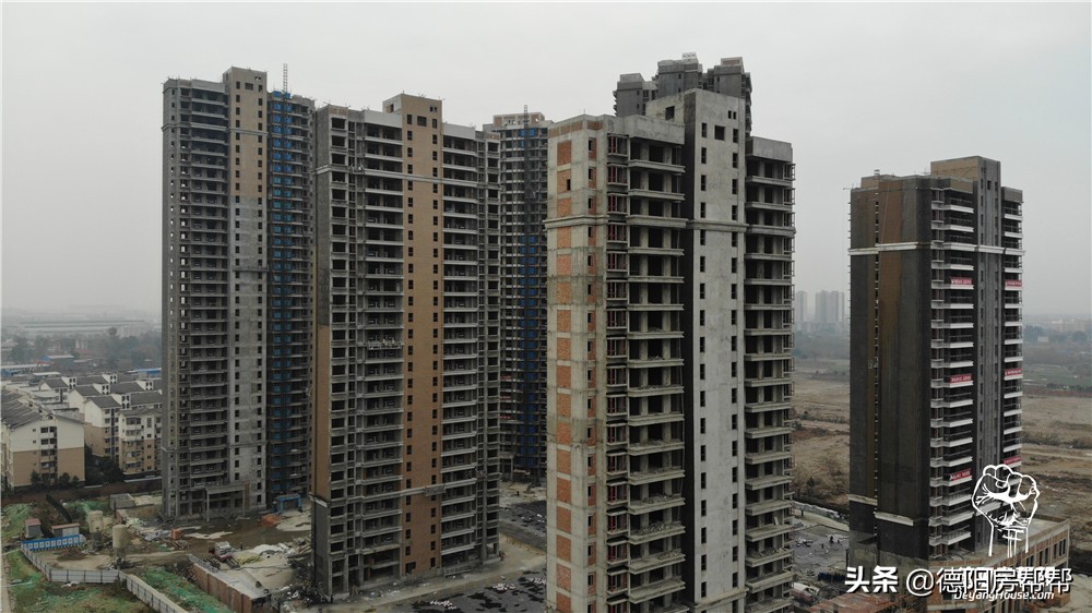 德阳光大最新施工进度,德阳恒大翡翠华庭2021施工进度