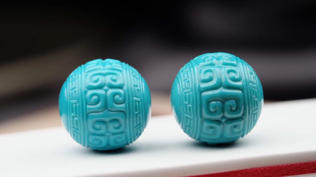 如何盘玩绿松石,绿松石手串盘玩