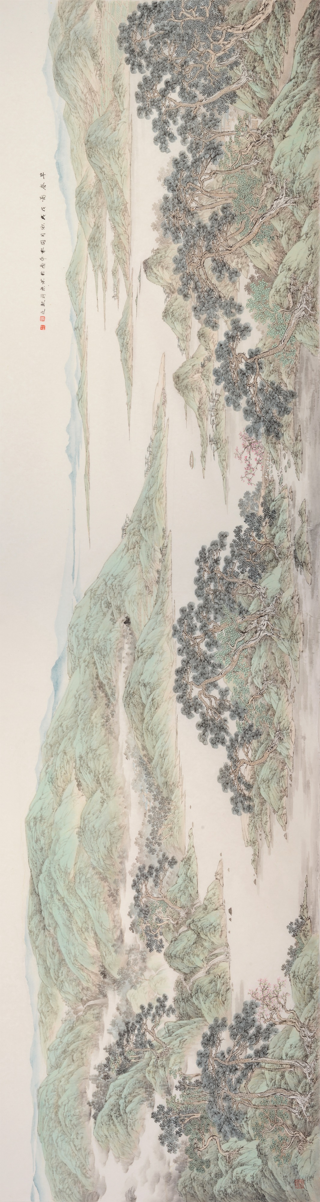 绿水青山就是金山银山绿化效果,绿水青山就是金山银山作品说明