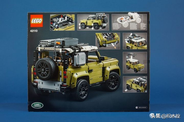 乐高路虎42110拼装详细过程,乐高路虎42110