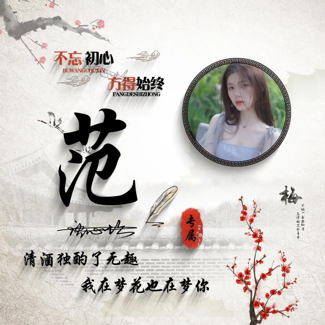 姓氏个性签名头像制作教程,头像精心制作无水印微信姓氏头像