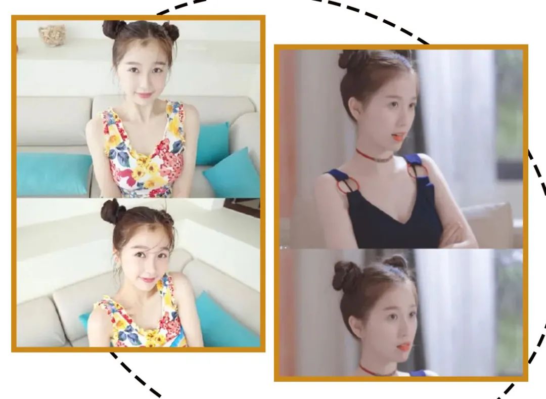 大脸女孩披头散发怎么显脸小,披头散发的简单辫子显脸小