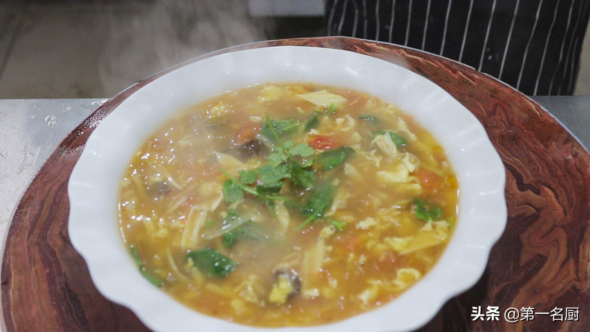 鸡蛋汤家常简单做法酸辣,鸡蛋汤最好喝的做法