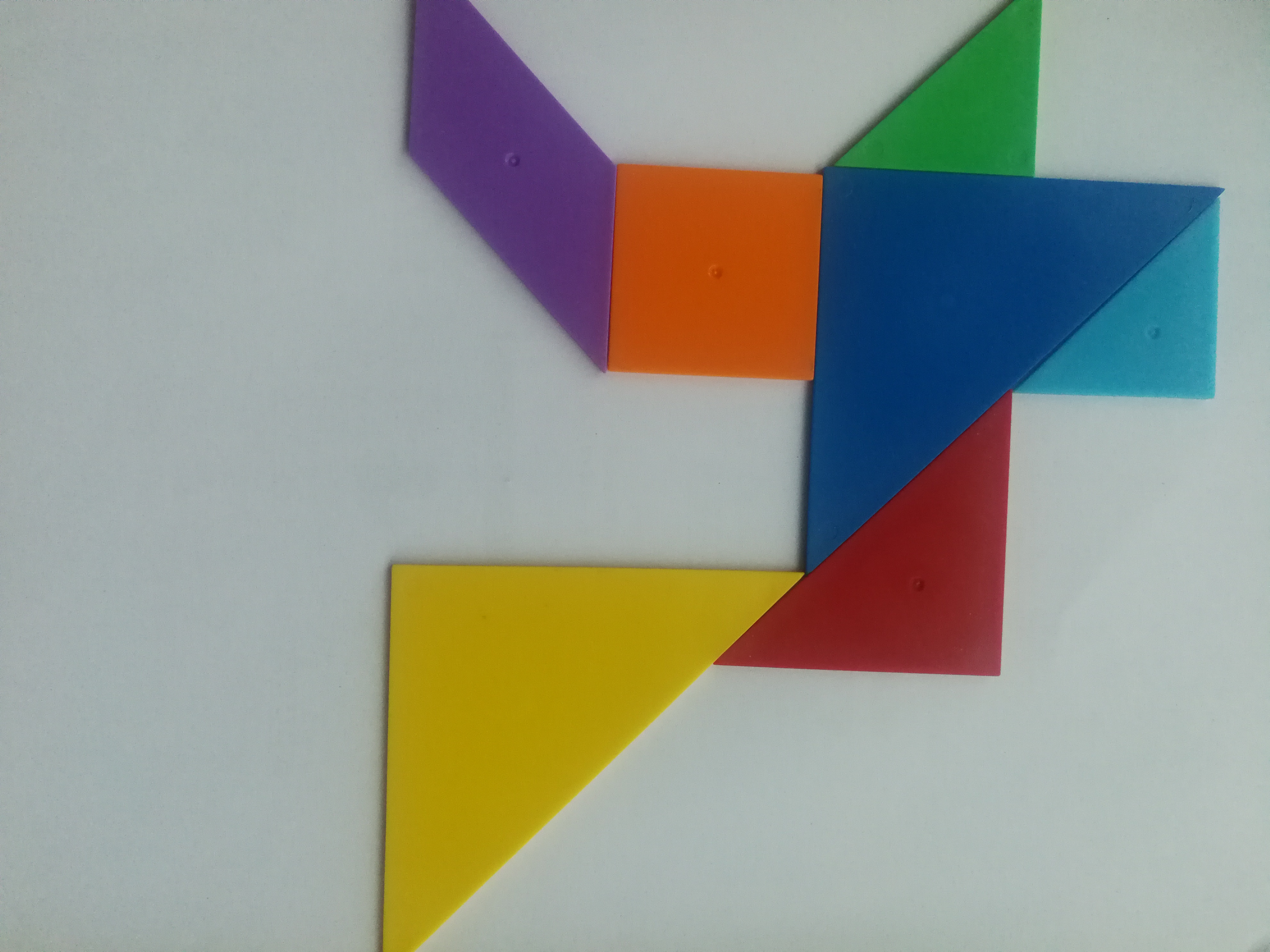 用七巧板拼房子,用七巧板拼动物