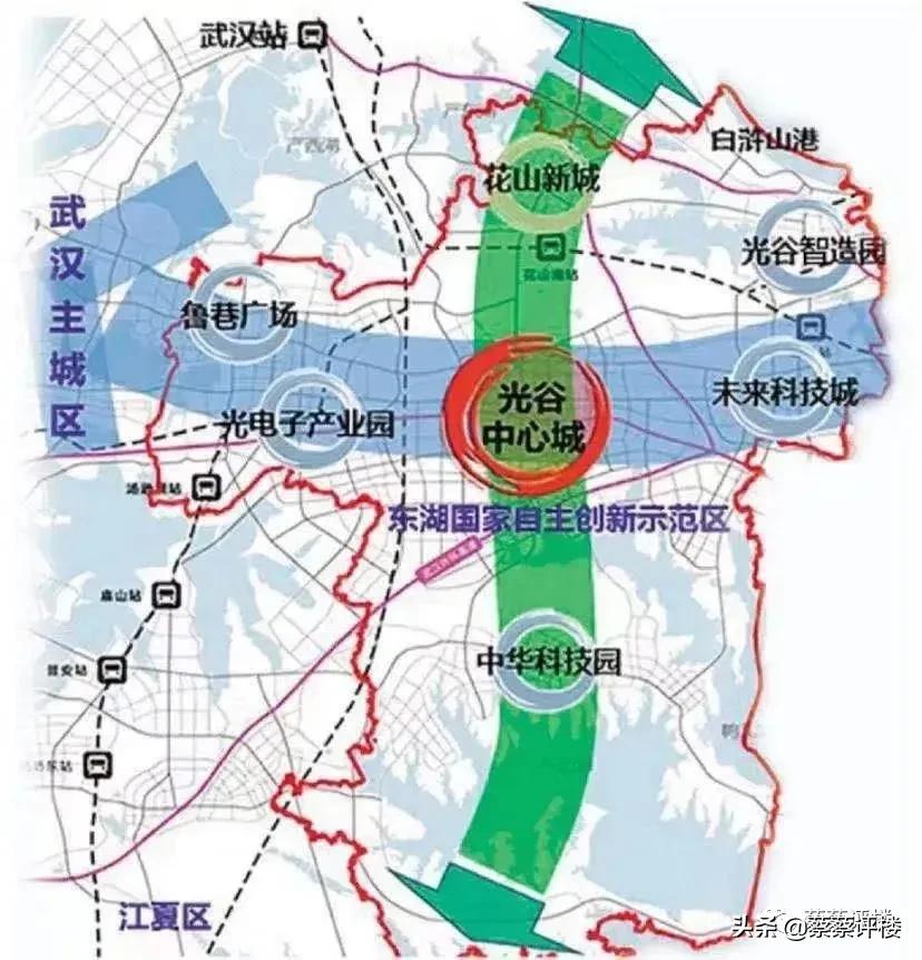 武汉光谷向东发展五年后的前景,光谷一路向东最新消息