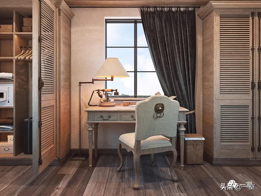 餐厅书房一体设计,书房客房一体设计