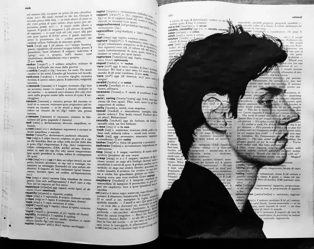 学渣购物小票画画,97年画画天才