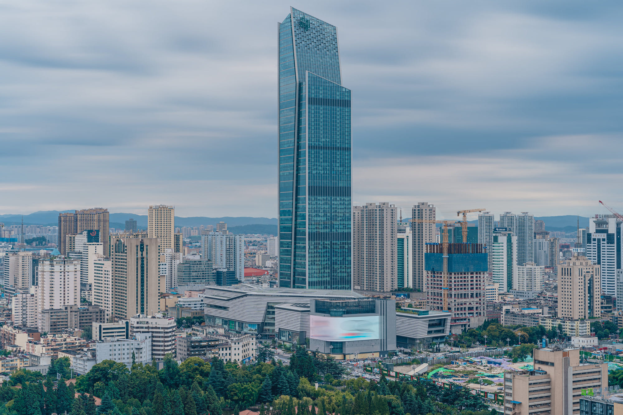 昆明绿地超高层,昆明绿地428超高层项目