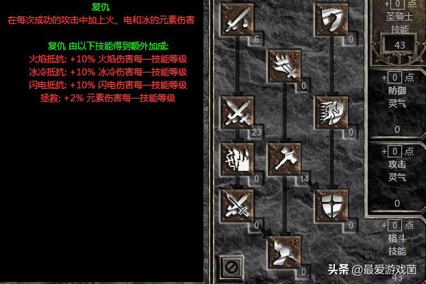 暗黑破坏神2双热圣骑士加点,暗黑破坏神2双热圣骑士搭配