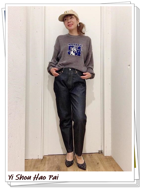 无帽灰色卫衣怎么搭配才好看,灰色无帽卫衣穿搭图片