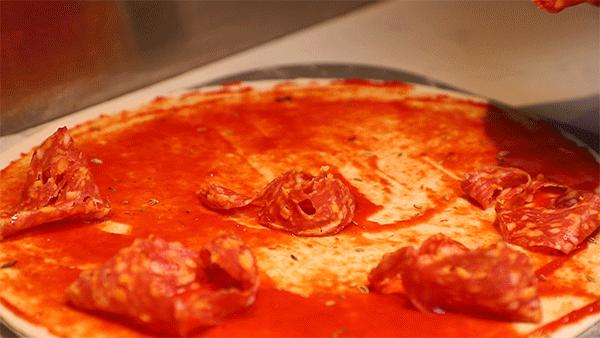 法式薄底比萨,0.9寸披萨