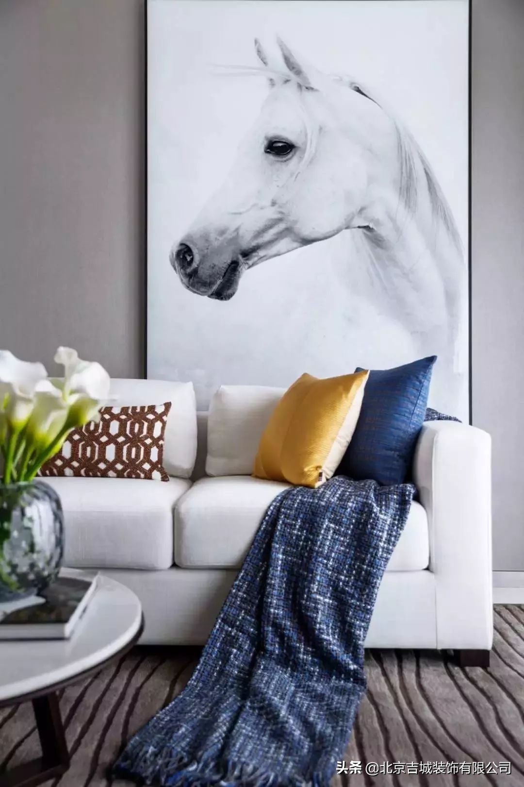 家里挂装饰画效果图,家里挂寓意好的画