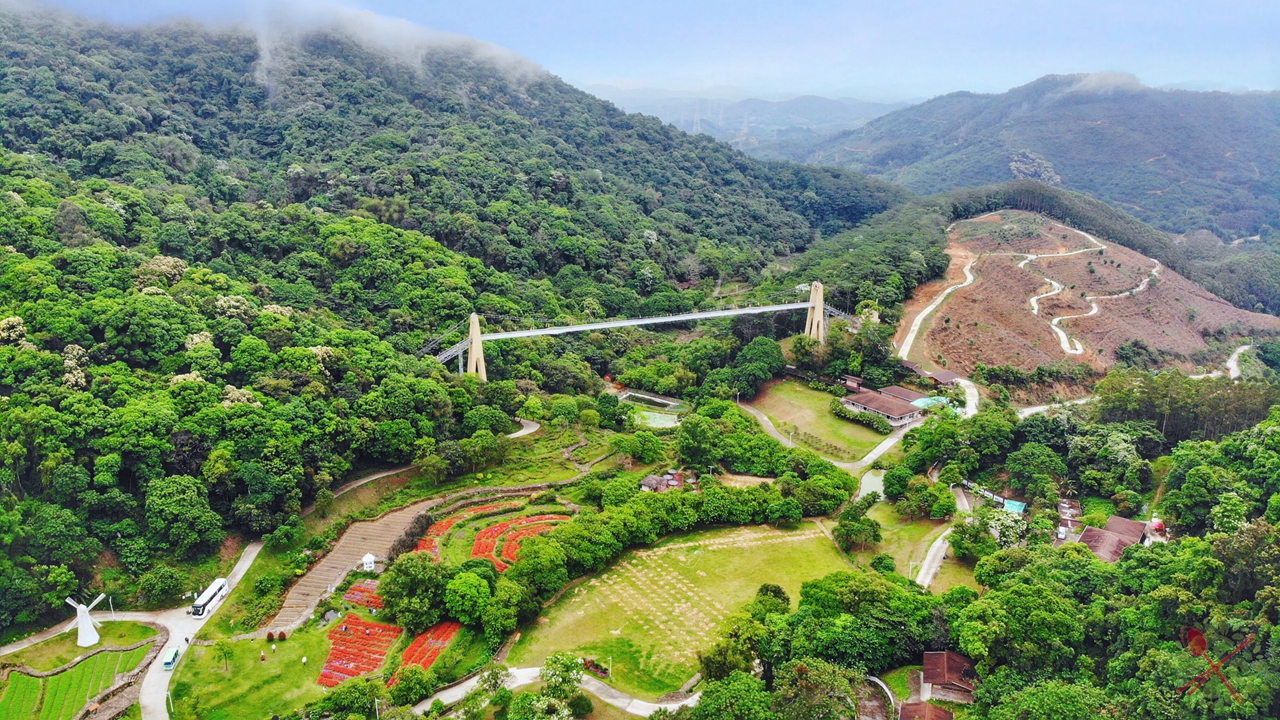 广州簕杜鹃瀑布,广州附近的高山瀑布