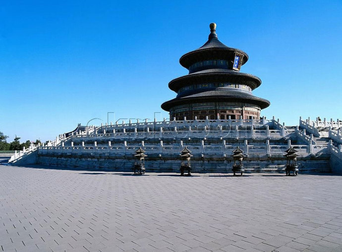 北京天坛民之乐,北京天坛景观