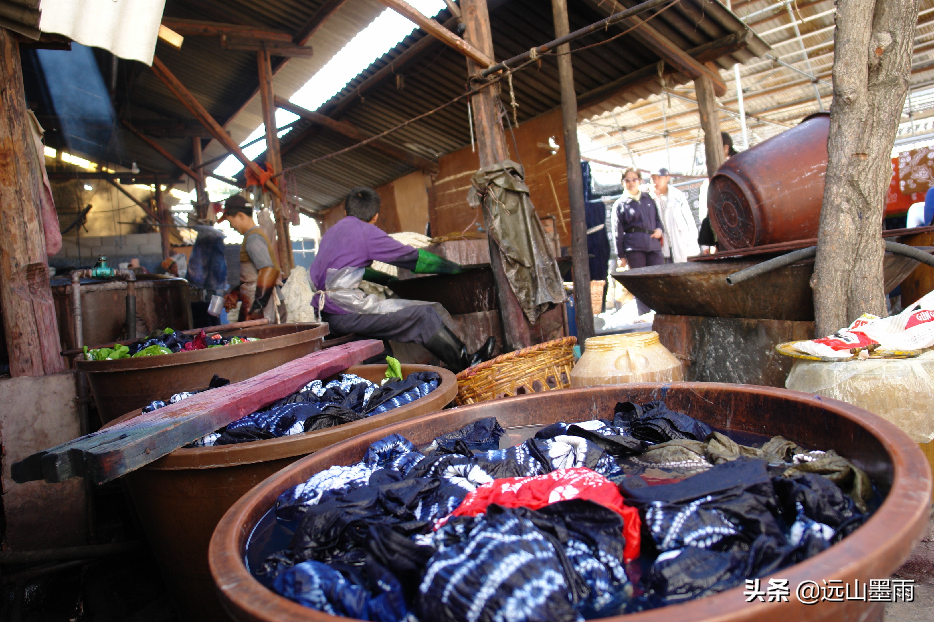 生活中的天然植物染料,生活中的扎染的染料