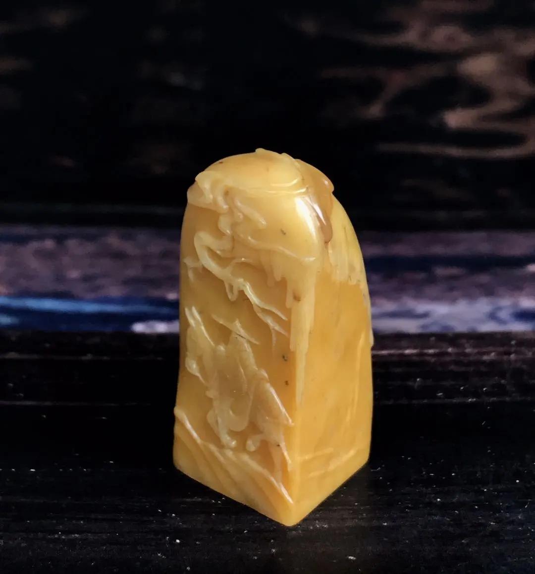 老林捡漏寿山田黄,姚春茂田黄