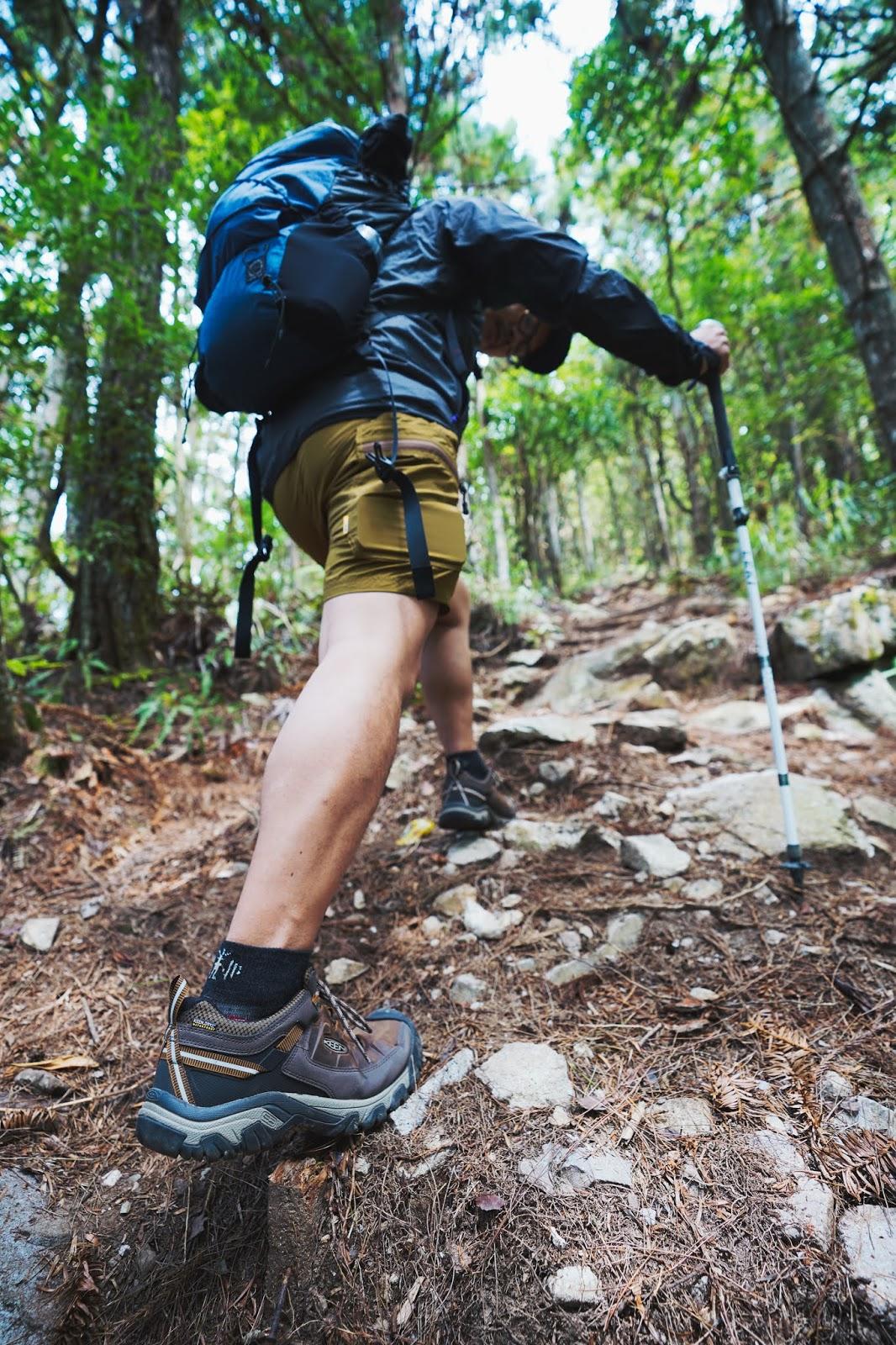 单日轻装徒步包,野外徒步的装备