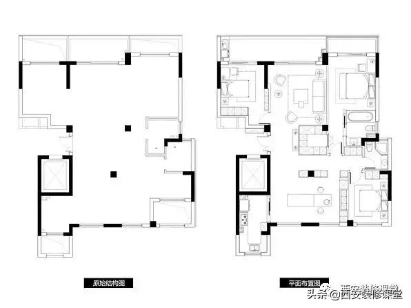 屋里有个柱子怎么装修,屋子里有柱子怎么装修