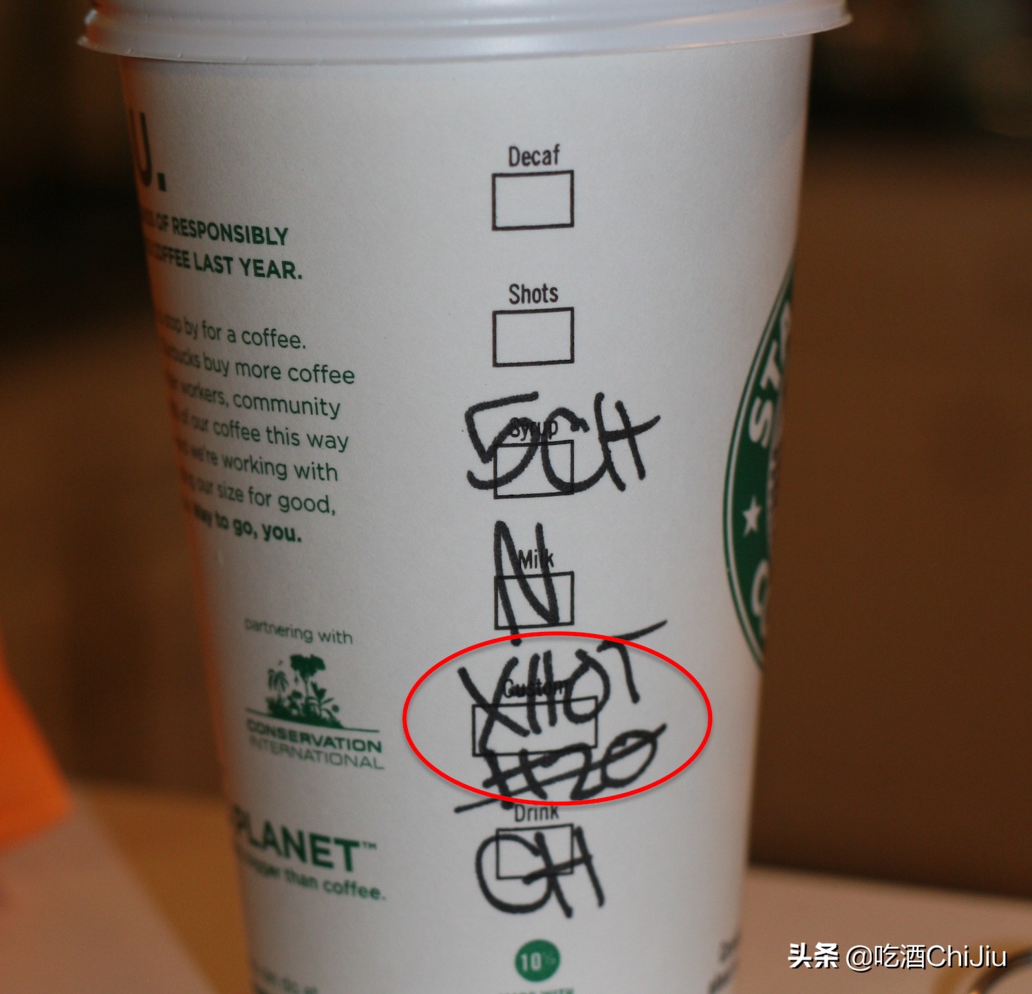 星巴克纸杯上的框框和英文字母,都藏着什么意思?