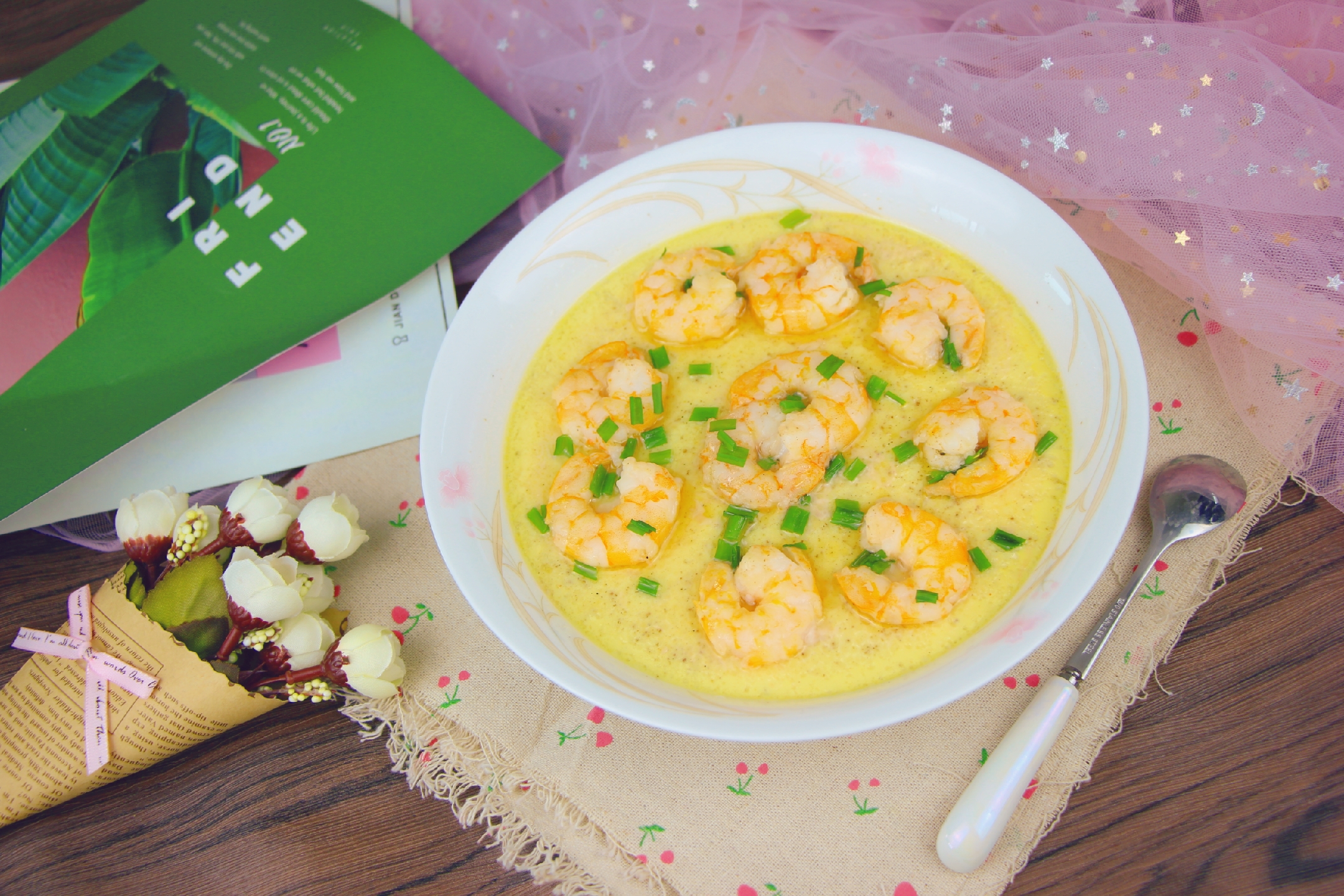 怎么做虾仁蒸糕好吃,家常虾仁鸡蛋糕做法