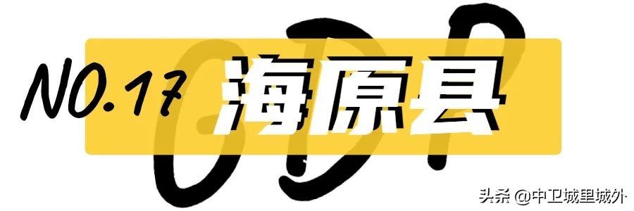 宁夏最穷人口最少的市,宁夏最富的县vs宁夏最穷的县