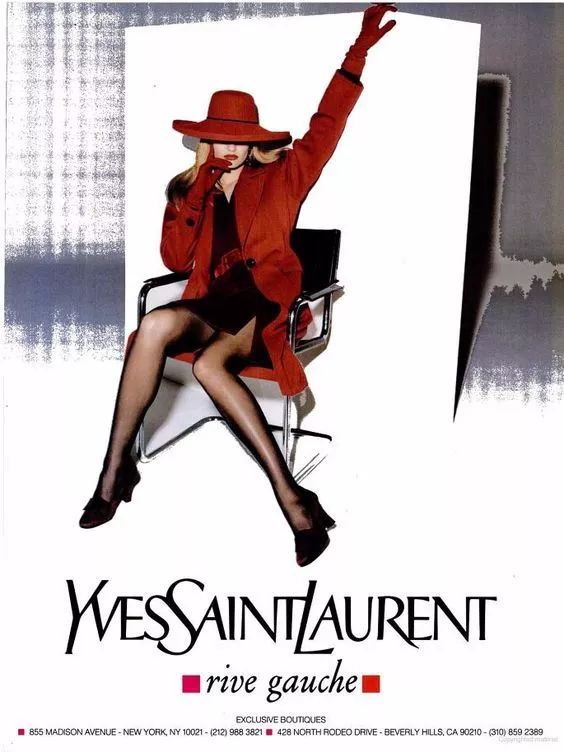 那个卖口红的YSL，教会女孩不色情的穿黑*袜丝**