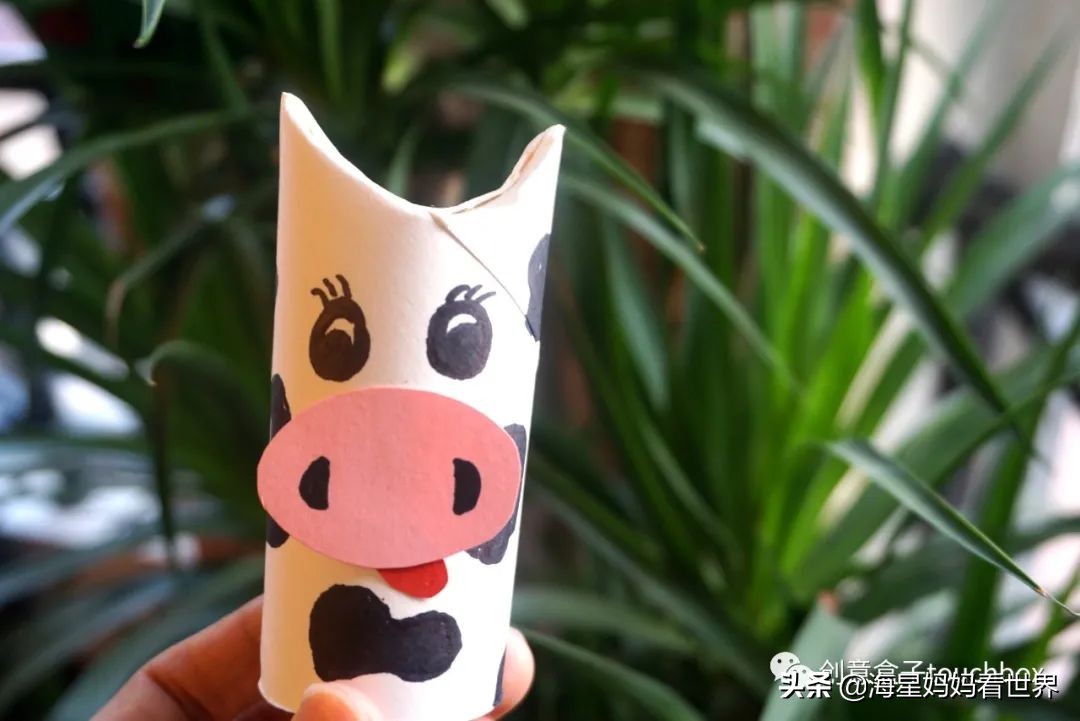 春节到，超可爱的牛卡片、牛灯笼、纸筒牛开心玩起来