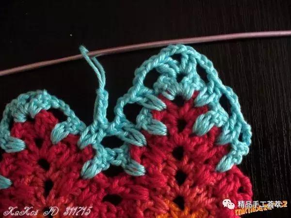 初学钩针100款毛毯图解,各种各样的花样毛毯钩针图解视频