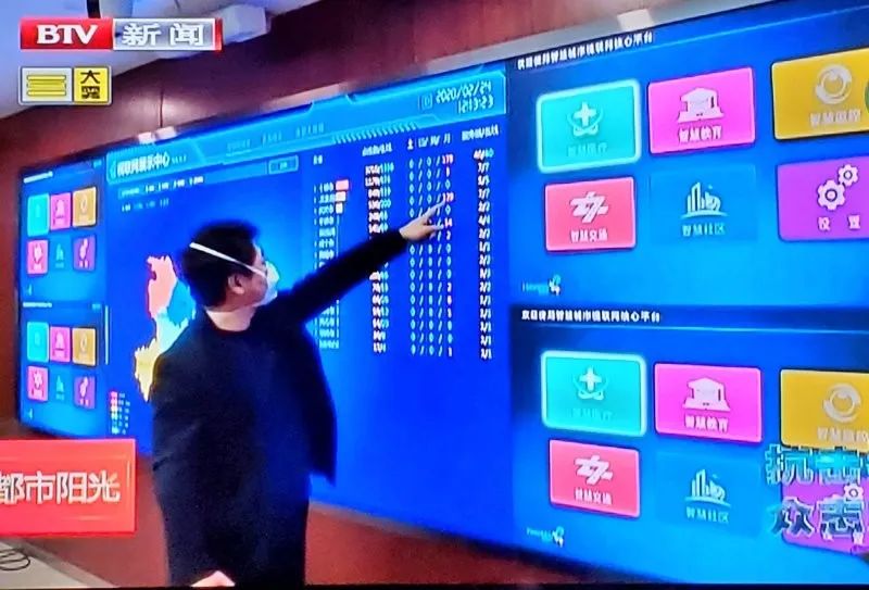 北京电视台《都市阳光》频道报道视联动力在抗“疫”期间社会贡献