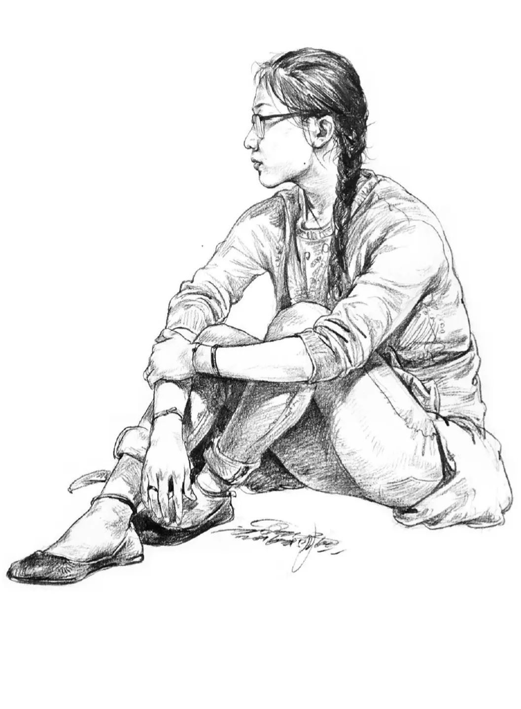 速写人物站姿方法与技巧,速写人物7个常见错误的解决办法