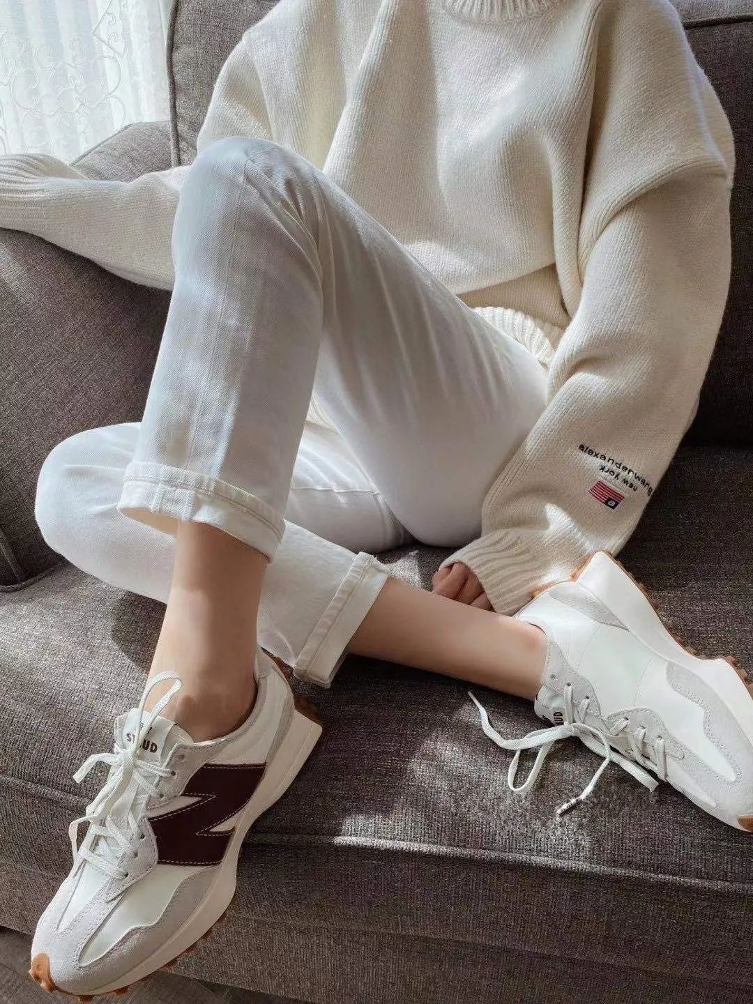 新百伦327的细节,327新百伦值得买吗