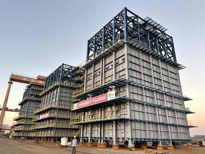 喜报|威能检验所监造的国内最大连续重装装置加热炉整体交货