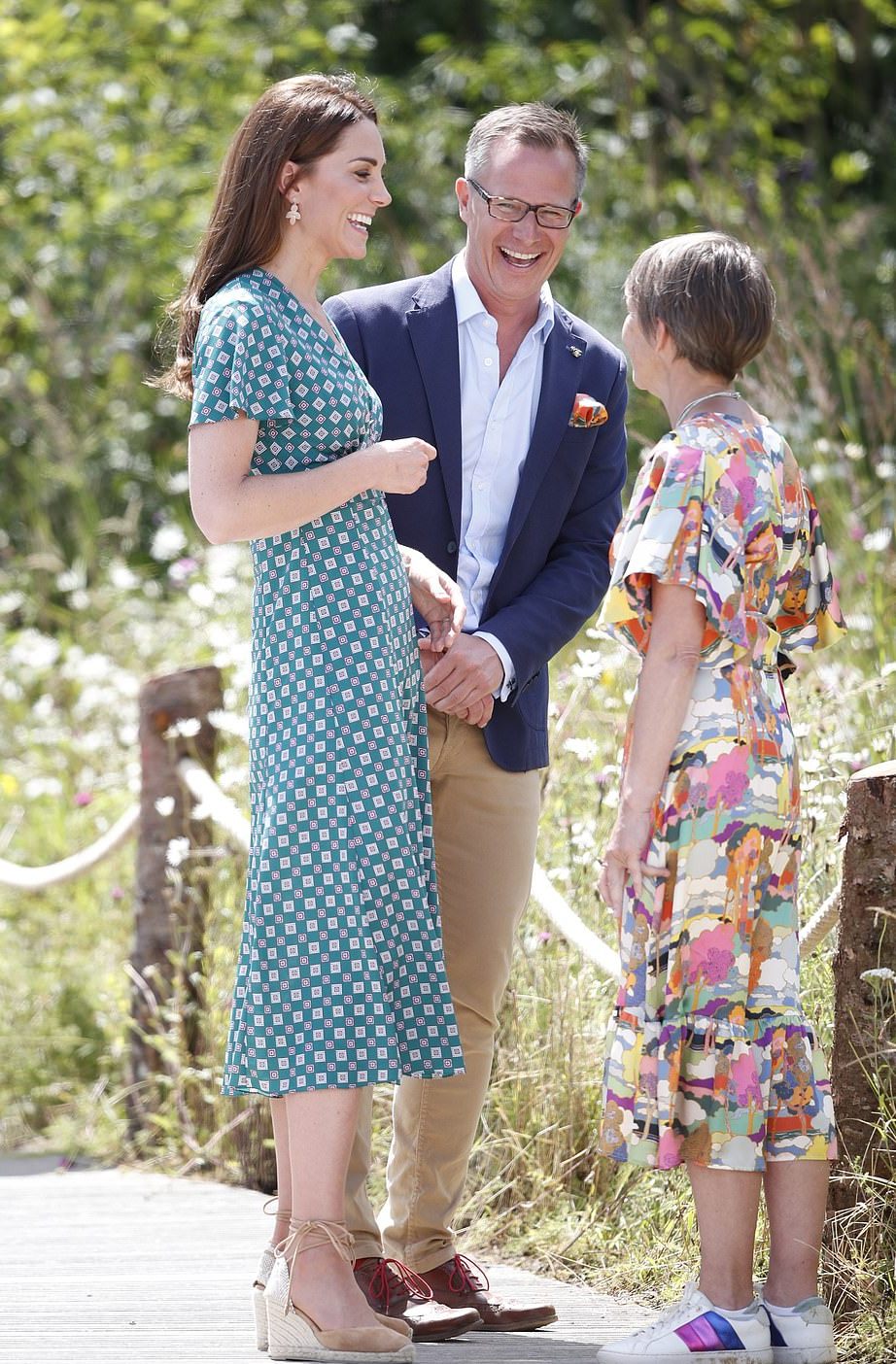 凯特王妃2023年服装,茶歇裙凯特王妃