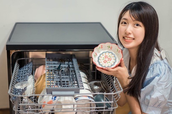 分区洗10套洗碗机,海尔晶彩迭代和晶彩系列