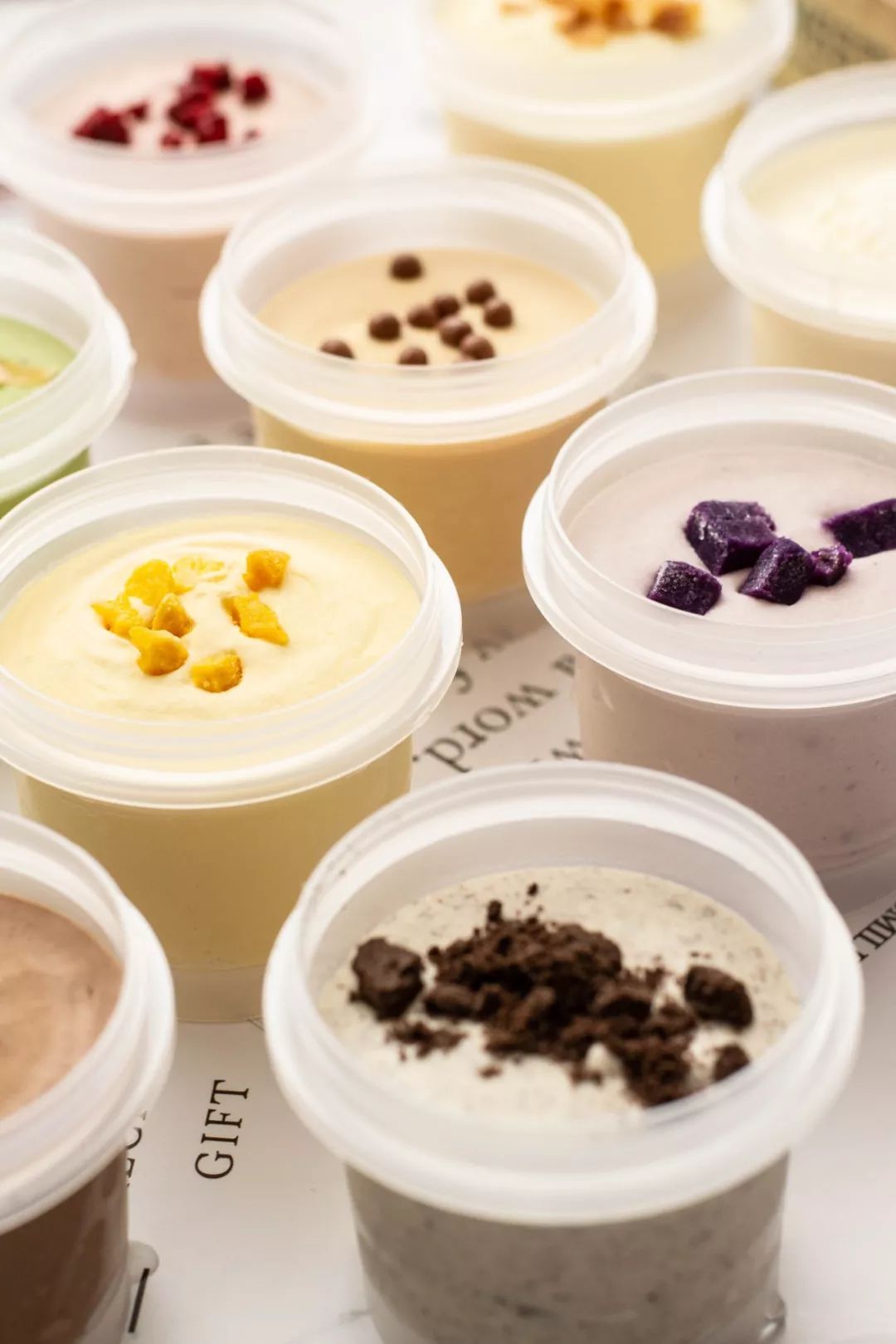 只需要两种步骤都可以做的冰淇淋,烘焙专用粉做冰淇淋使用方法