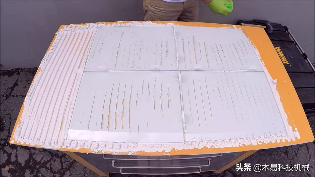 贴瓷砖发明神器,德国贴瓷砖工具大全