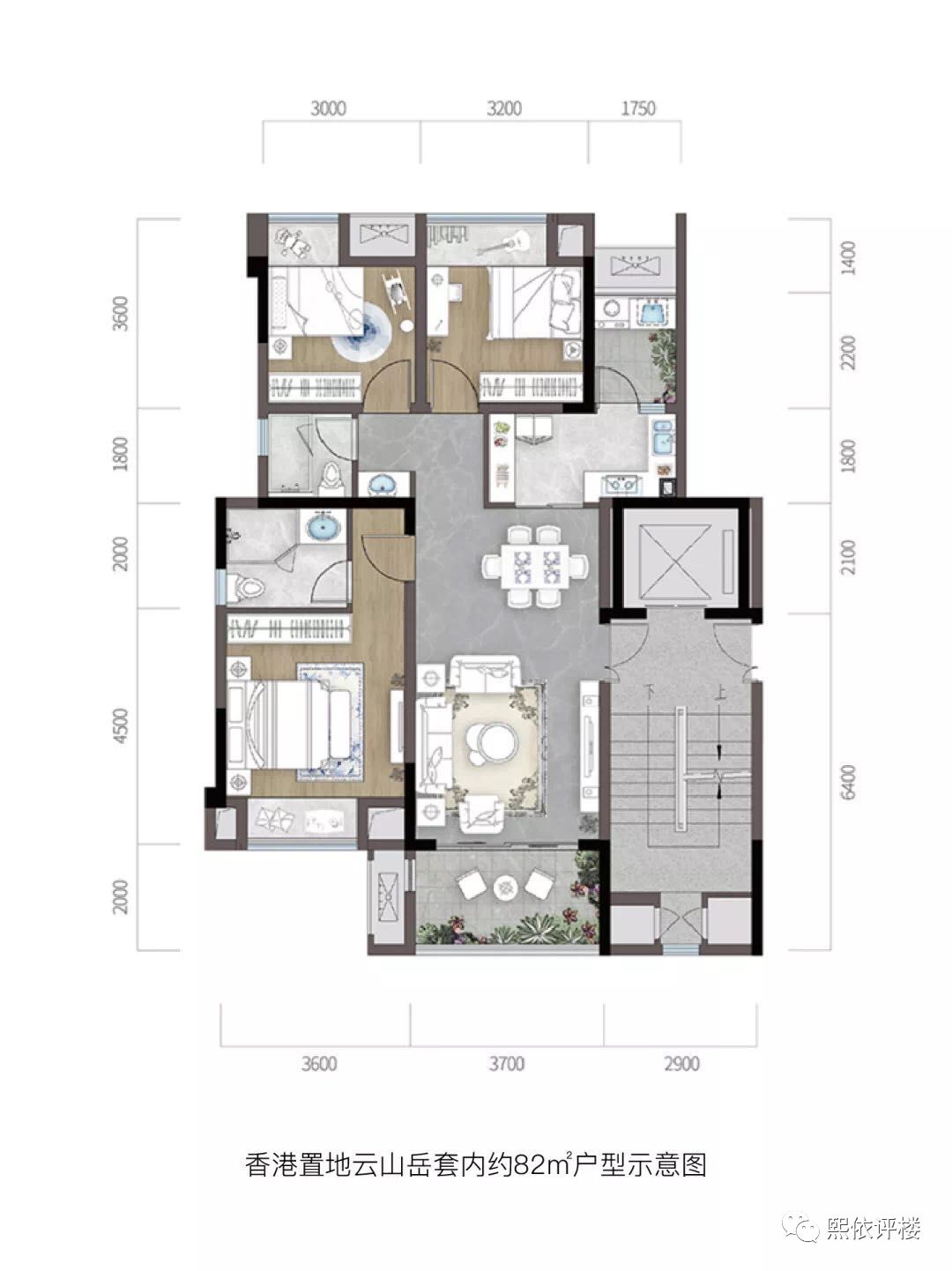 悦来轻轨站洋房105万,悦来的轻轨房