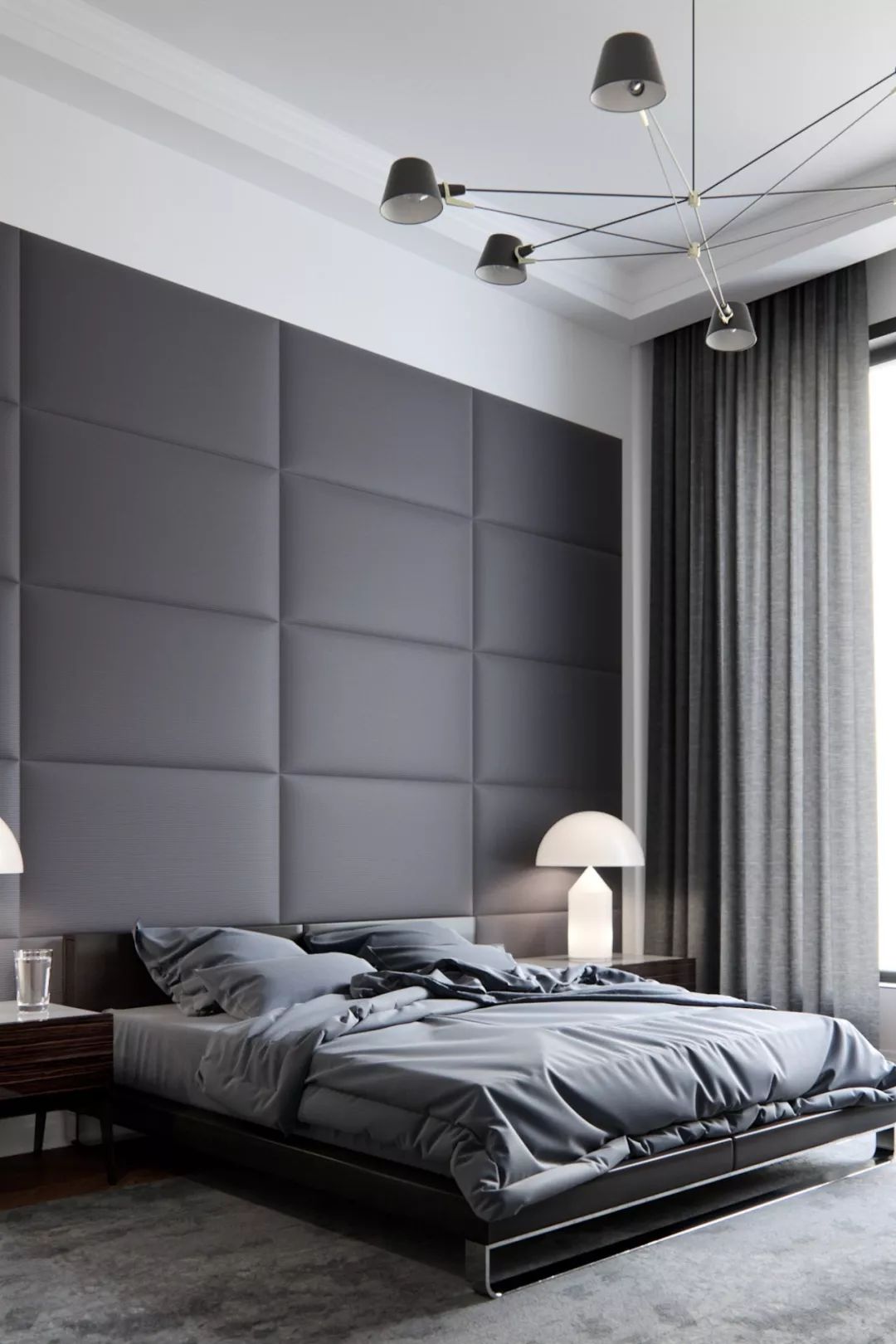 小卧室装卧室背景墙会占空间吗,现在流行卧室背景墙装修效果图