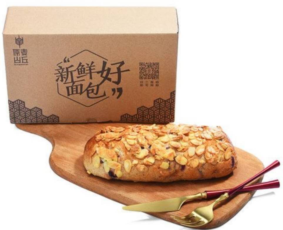 好利来原麦山丘,3款全麦面包的小测评