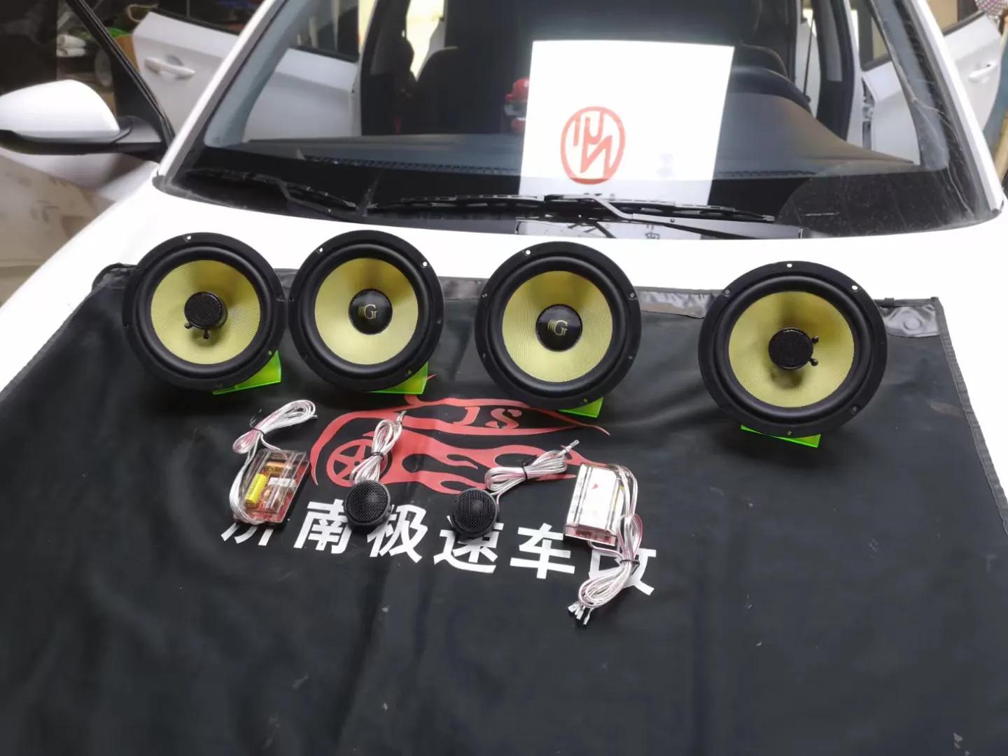 现代悦动改隔音音响,现代悦动增加高音喇叭