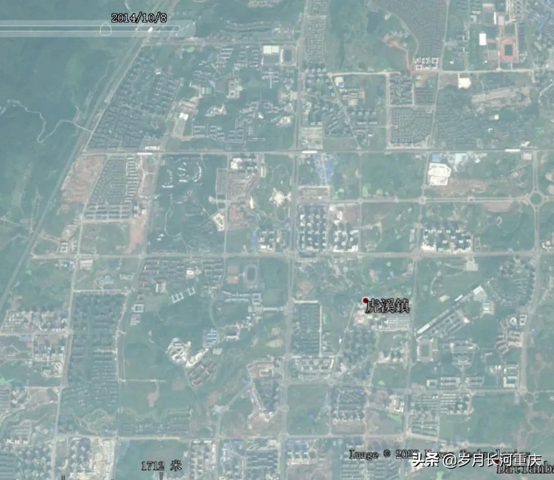重庆大学城变化最大的地方,重庆大学城10年前与10年后的对比