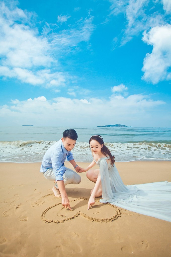 执子之手与子偕老在三亚哪个景区,三亚天涯海角执子之手与子偕老