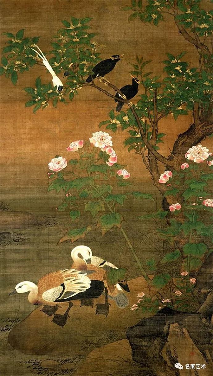 明吕纪花鸟作品欣赏