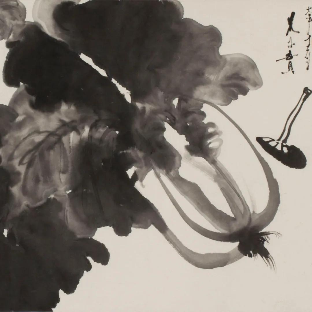 日本艺术家笔下的水墨画禅意十足,一个画水墨画很有意境的人