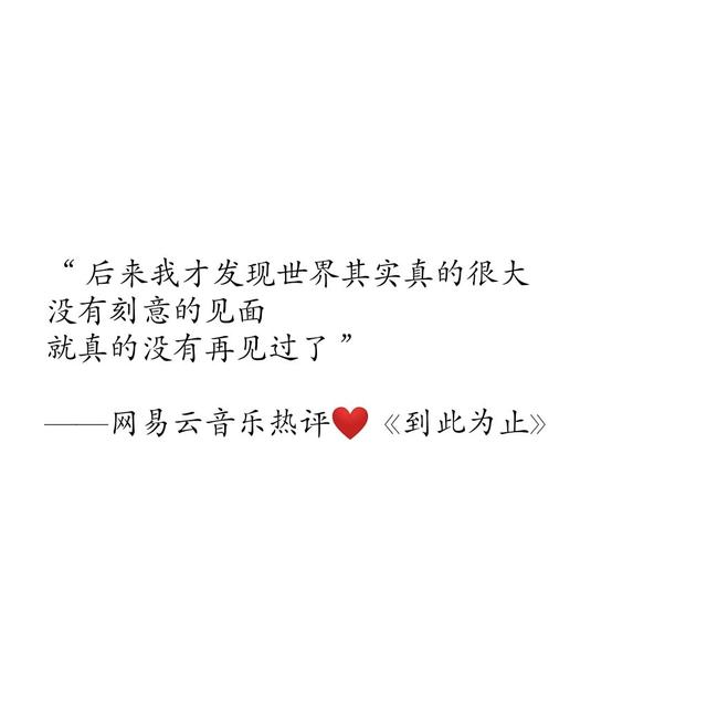 扎心的网易云热评:下次见你,谈笑风生不动情